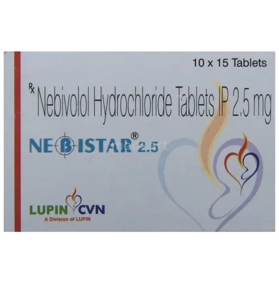 nebistar 2.5mg tablet 15's